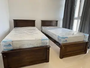 New 72x36 Teak Box Bed With Arpico Spring Mattress 8 Inches (Kk10)