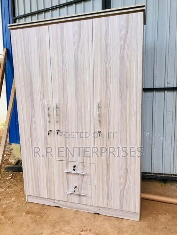 New 3 Door 6BY4 Melamine Wardrobes