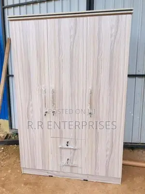 New 3 Door 6BY4 Melamine Wardrobes