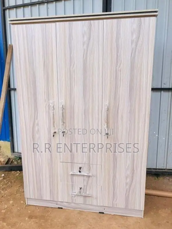 New 3 Door 6BY4 Melamine Wardrobes