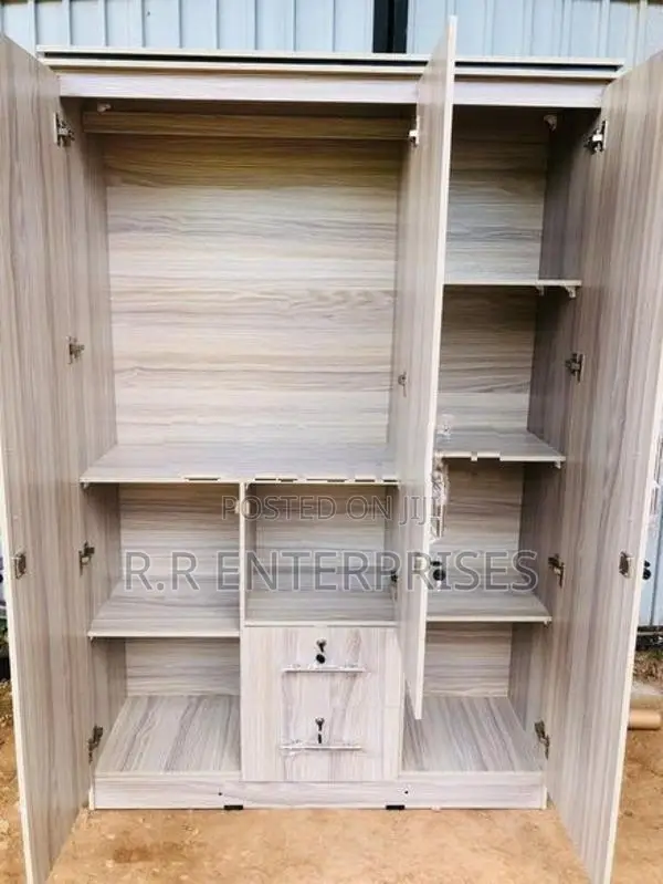 New 3 Door 6BY4 Melamine Wardrobes