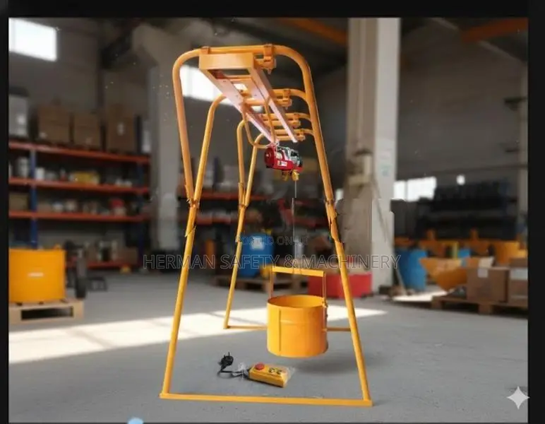 Yellow Hoist Frame + Global PA1200 Herman PT 0979