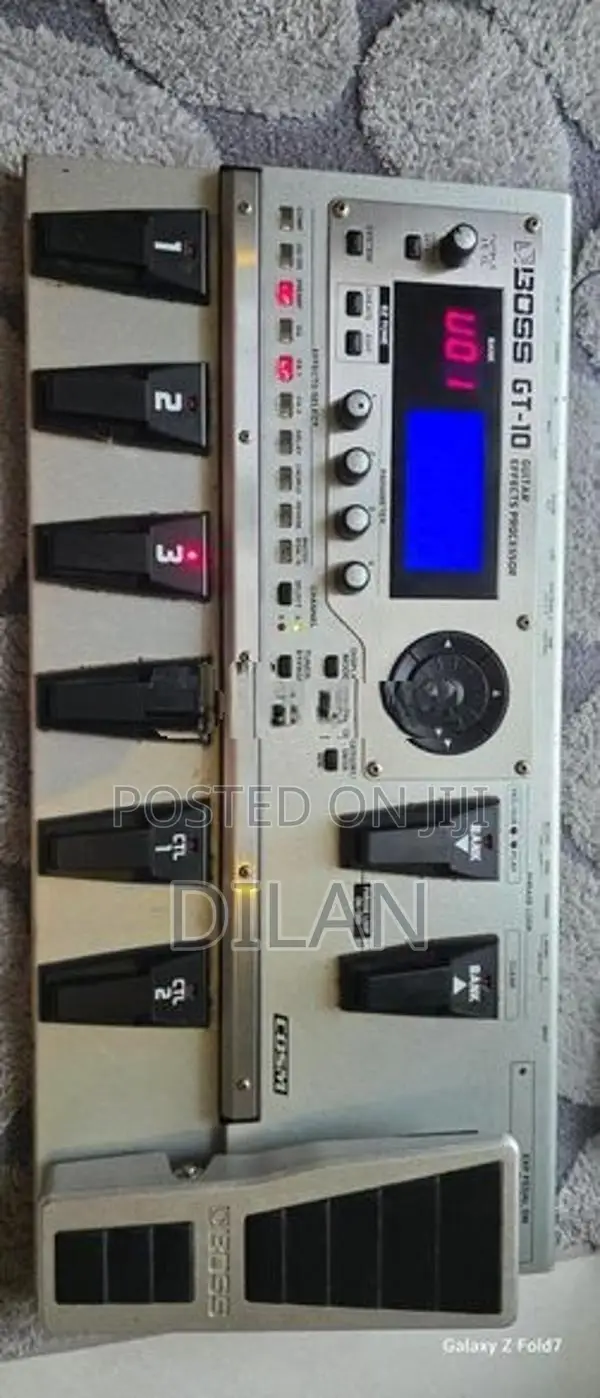Boss GT 10 Guitar Processor