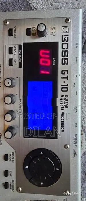 Boss GT 10 Guitar Processor