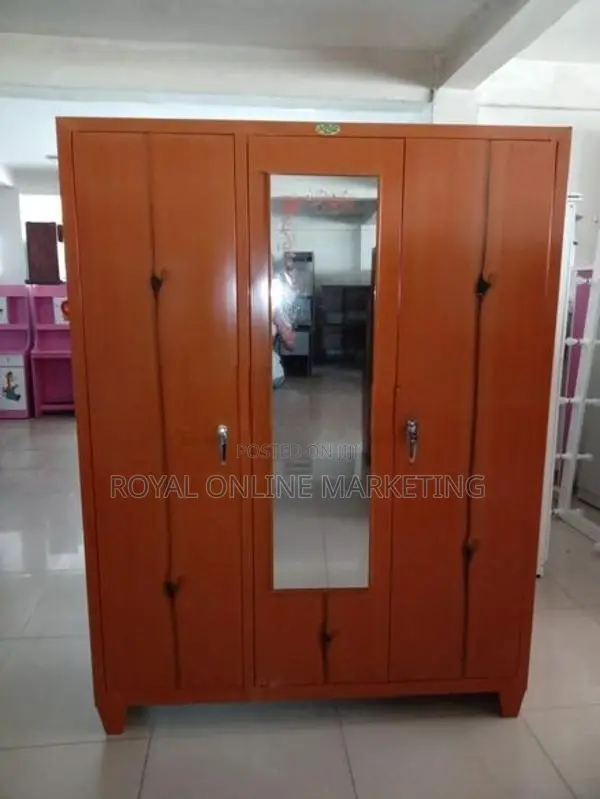 3 Door Steel Cupboard (M-17)