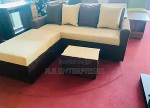 New Modern Colour Sofa Set with Stool