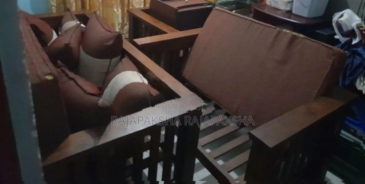 Teak Wooden Sofa Set