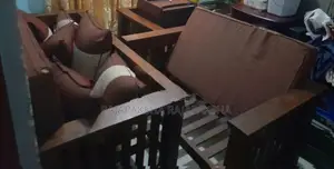 Teak Wooden Sofa Set
