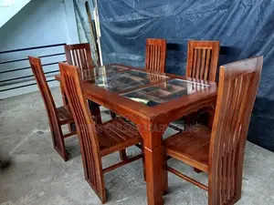 Teak Table with 6 Chairs (N-17)