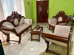 Teak Wooden Couch Set