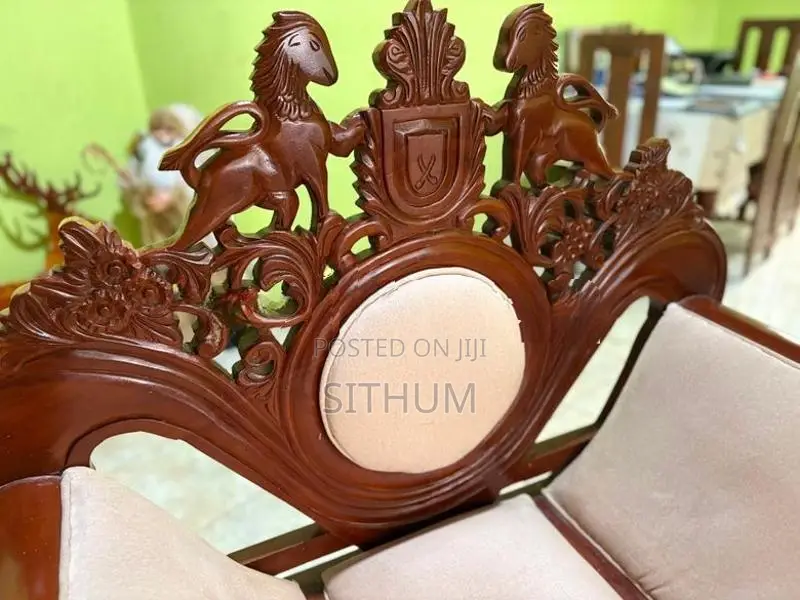 Teak Wooden Couch Set