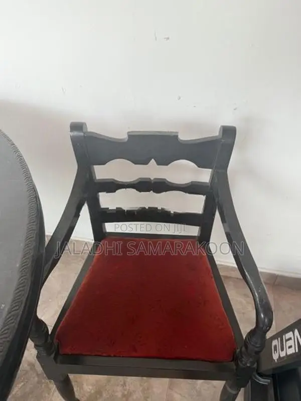 Jack Wood Dining Table with 6 Chairs