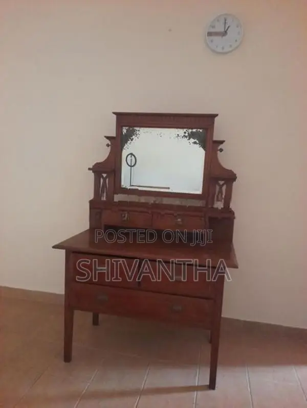 Teak Mirror Table