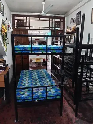 STEEL BUNK තට්ටු දෙකේ යකඩ ඇදන් BUNKER