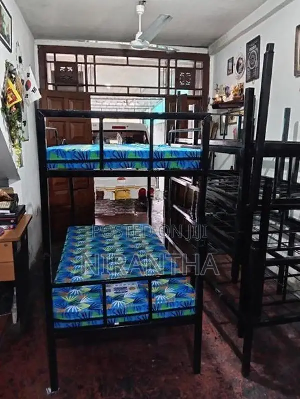 STEEL BUNK තට්ටු දෙකේ යකඩ ඇදන් BUNKER