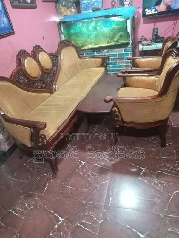 Chair With Stool Set