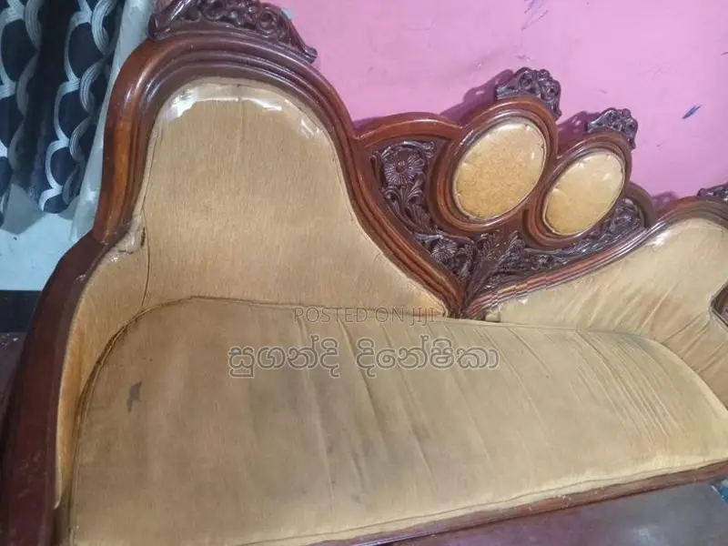 Chair With Stool Set