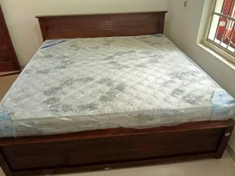 78 by 60 Box Bed with Arpico Spring Mattress (e-19)