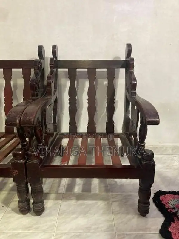 Wood Sofa Set