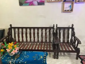 Wood Sofa Set