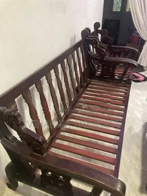 Wood Sofa Set