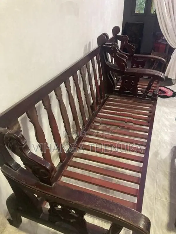 Wood Sofa Set
