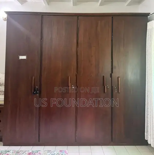4 Door Teak Wardrobe