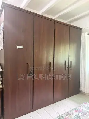 4 Door Teak Wardrobe