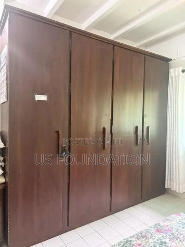 4 Door Teak Wardrobe