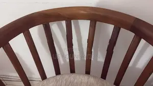 Teak Peanut Chairs with Cushions