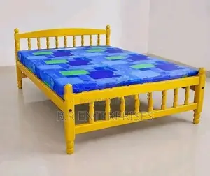 New 6*4 ft 72"*48" Double Bed With DL Mattresses