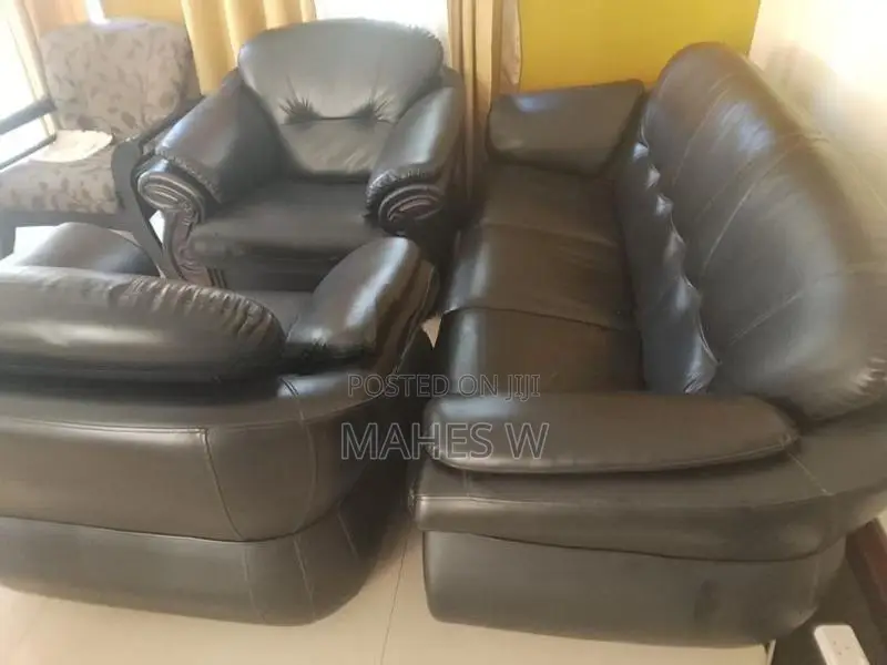 Sofa Set (3 Piece) Leather