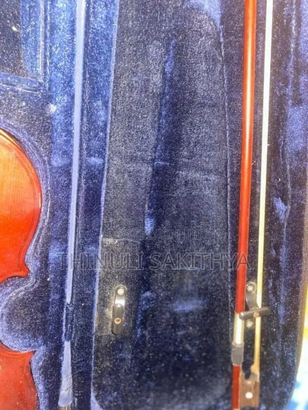 1/2 Full Size Violin With Case, Bow, Tuner Kaluthara