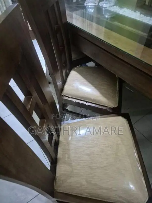 Dining Table with Eight Chairs