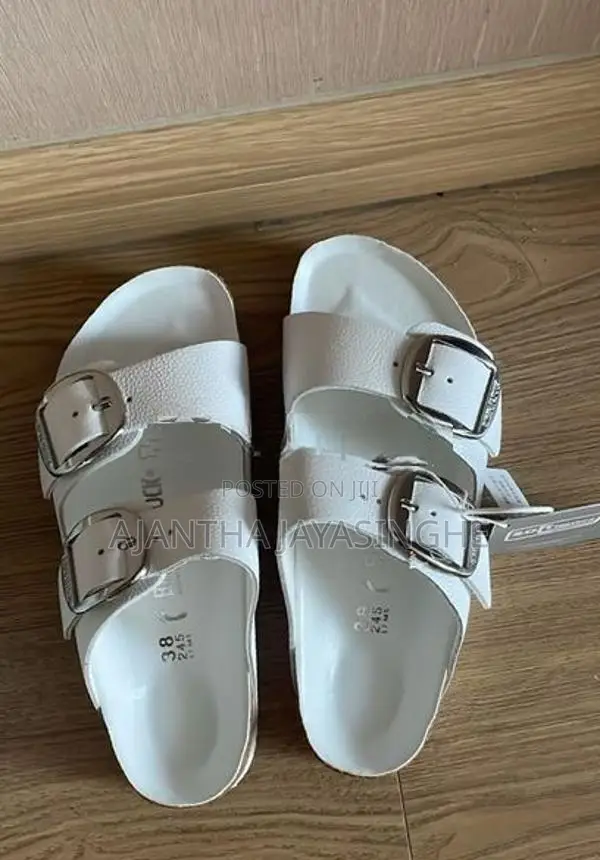 Birkenstock White Brand New Pair