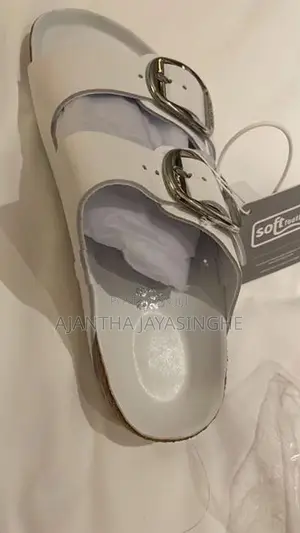 Birkenstock White Brand New Pair