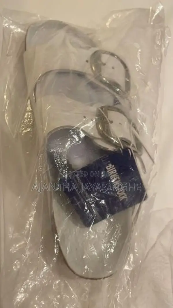 Birkenstock White Brand New Pair
