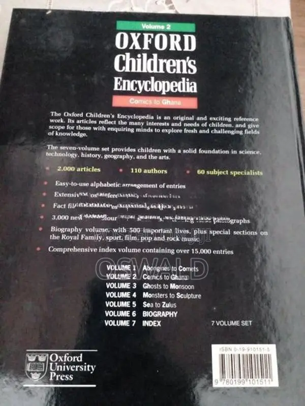 Oxford Children's Encyclopedia Set