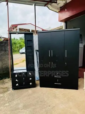 New Black Package ( Dressing Table /Cupboard )