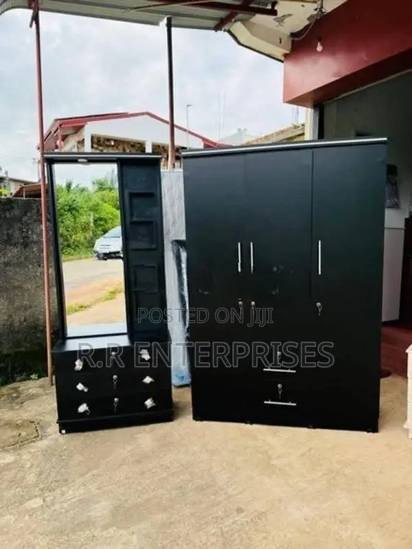 New Black Package ( Dressing Table /Cupboard )