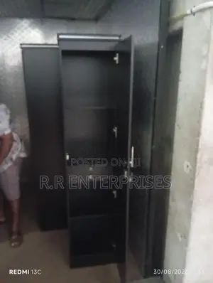 New Black 1 Door persenol cupboard