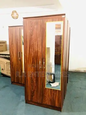 2D Melamine Wardrobes with Mirror