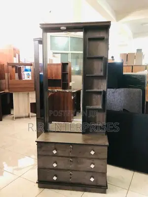 Rustic Black Dressing Table