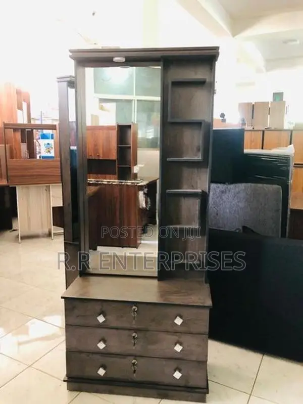 Rustic Black Dressing Table