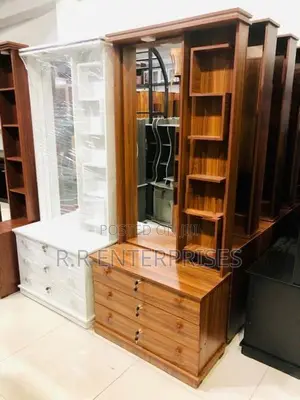 New Brown Melamine Dressing Table