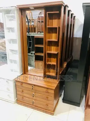 New Brown Melamine Dressing Table
