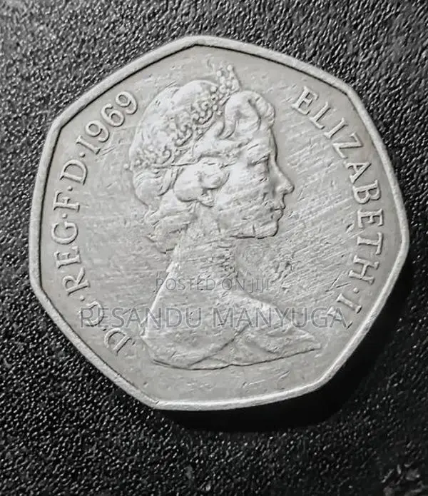 1969 First-Year Issued — Britain's Iconic Seven-Sided 50p Coin