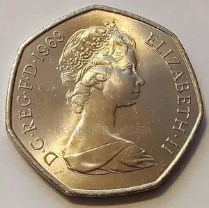 1969 First-Year Issued — Britain's Iconic Seven-Sided 50p Coin