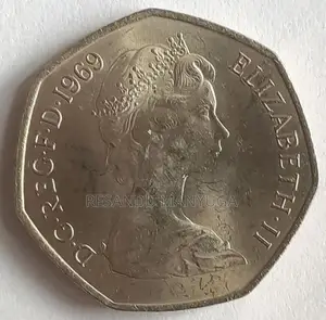1969 First-Year Issued — Britain's Iconic Seven-Sided 50p Coin