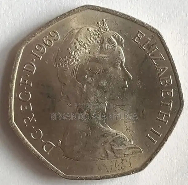 1969 First-Year Issued — Britain's Iconic Seven-Sided 50p Coin